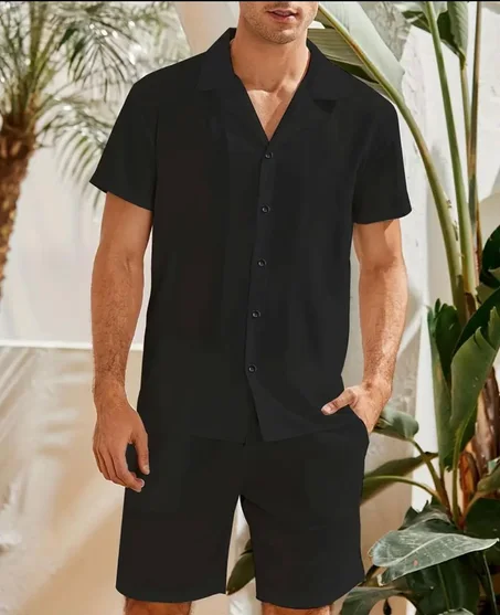 Light summer shiRT BLACK  2024