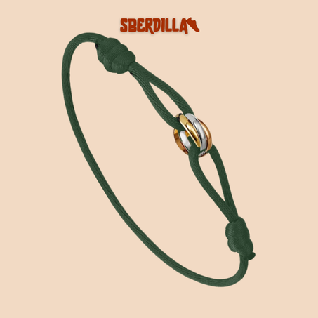 BRACELET CARTIER TRINITY CORDON VERT