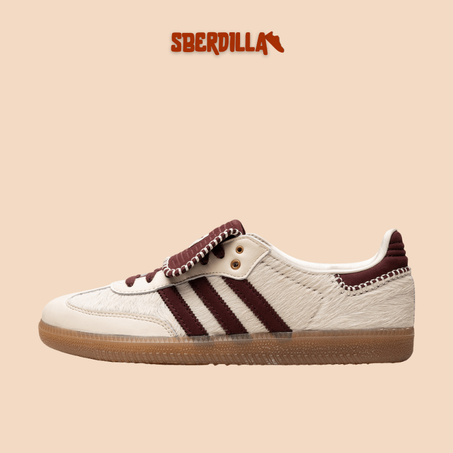 Adidas Samba X Wales Bonner White Burgundy