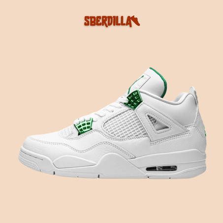 Air Jordan 4 Metallic Green