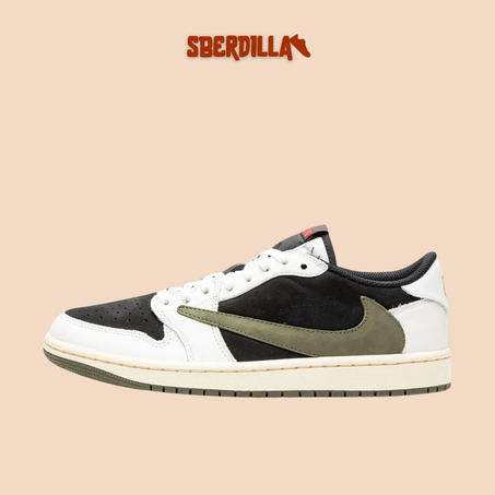 Air Jordan 1 Low X Travis Scott "Olive"