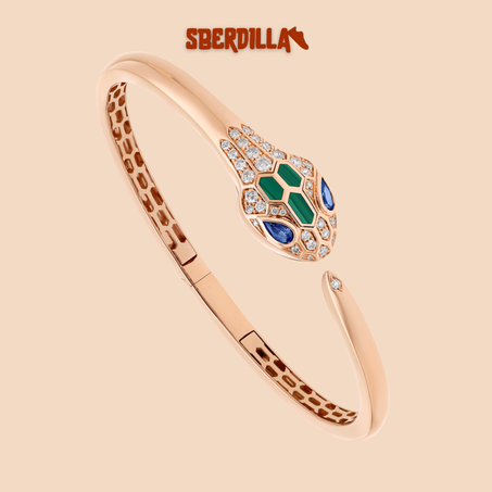 BRACELET BVLGARI SERPENTI SEDUTTORI VIPER ROSE GOLD