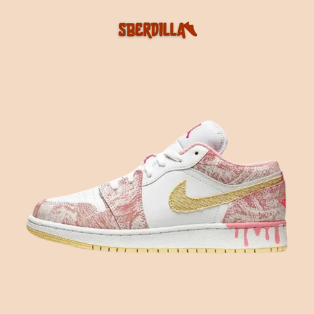 Air Jordan 1 Low Paint Drip
