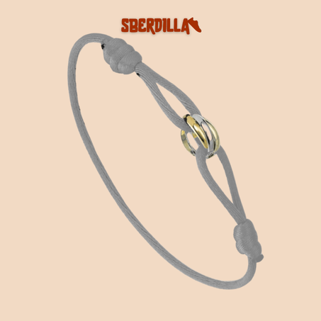 BRACELET CARTIER TRINITY CORDON GRIS