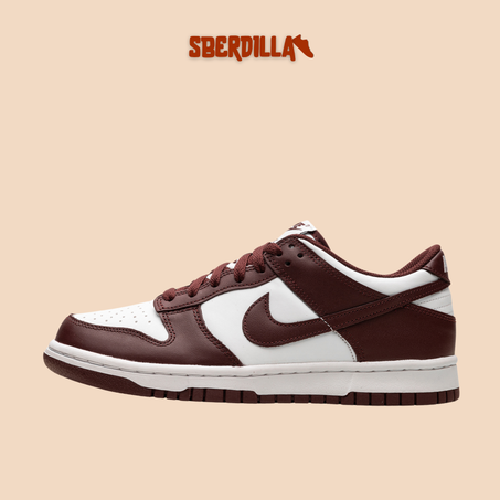 Dunk Low White / Gym Red