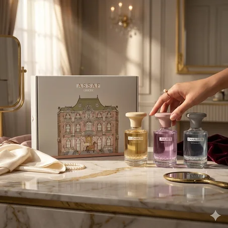 طقم ASSAF فيكتوريان – مجموعة نسائية فاخرة 3 عطور | Victorian Era
