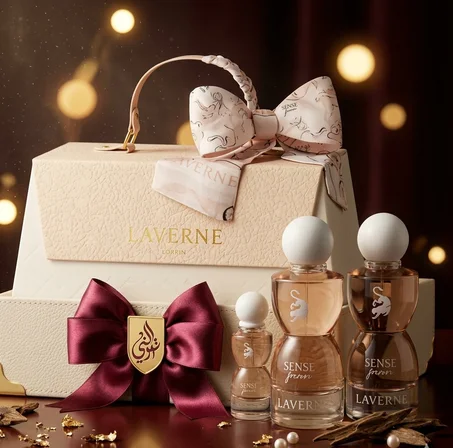 مجموعة Sense Fever من لافيرن – عطور فاخرة للجنسين بتصميم حقيبة هدايا أنيقة (LA-1)