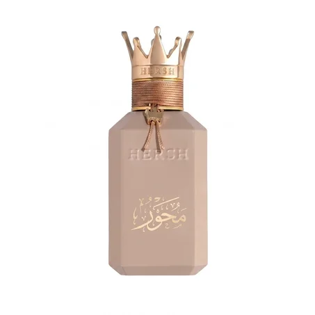 محور HERSH – عطر انيق شرقي أنيق 100 مل للجنسين بتصميم ملكي ذهبي