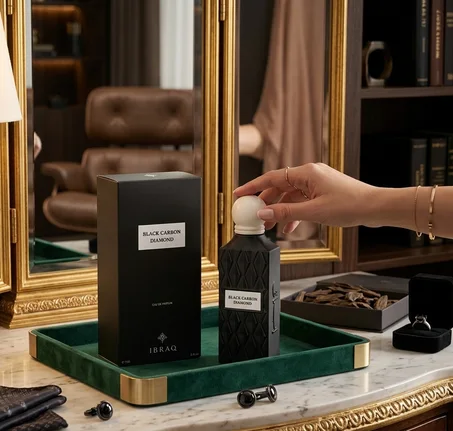 Black Carbon Diamond – عطر فاخر من دار إبراق 150 مل للجنسين