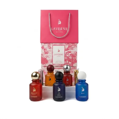 مجموعة Laverne Little Garden 5 عطور × 30 مل – عطور فاخرة للجنسين من لافيرن الرياض