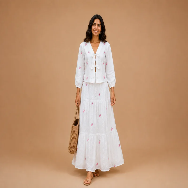 Ensemble cerise