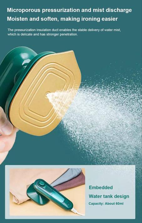 portable electric iron