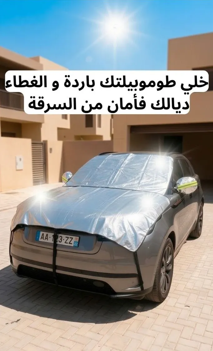 غطاء الزجاج الامامي للسياره