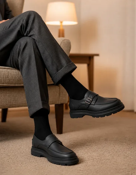 Chaussures Homme Luxe & Confort-en Cuir 100%