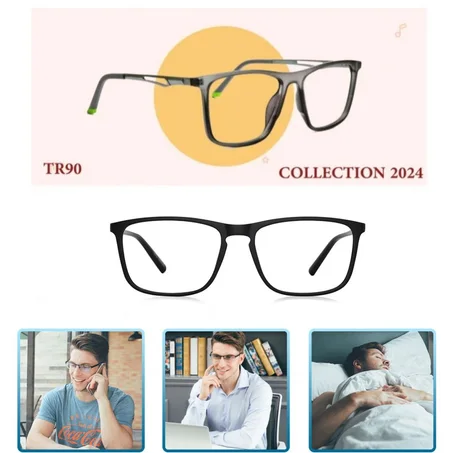 نظارات تيتانيوم tr90 غير قابلة للكسر
