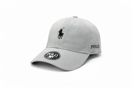 Casquette Polo Grise