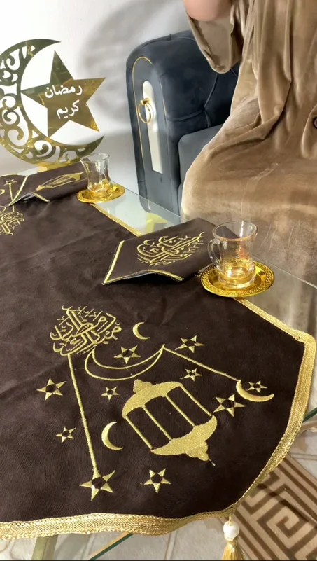 Ensemble de table ramadan avec 4 set