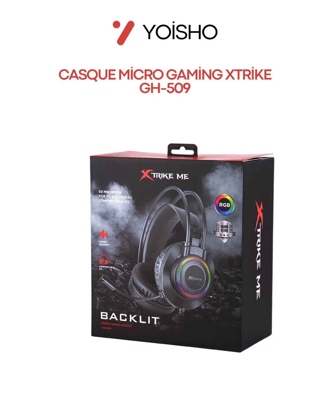Casque Micro Gaming Xtrike GH-509