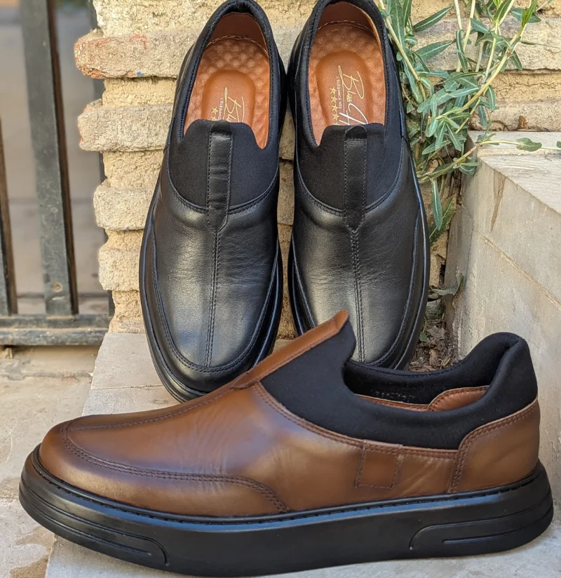 حذاء جلدي فاخر من جلد طبيعي 100% – راحة وأناقة بلا تنازل