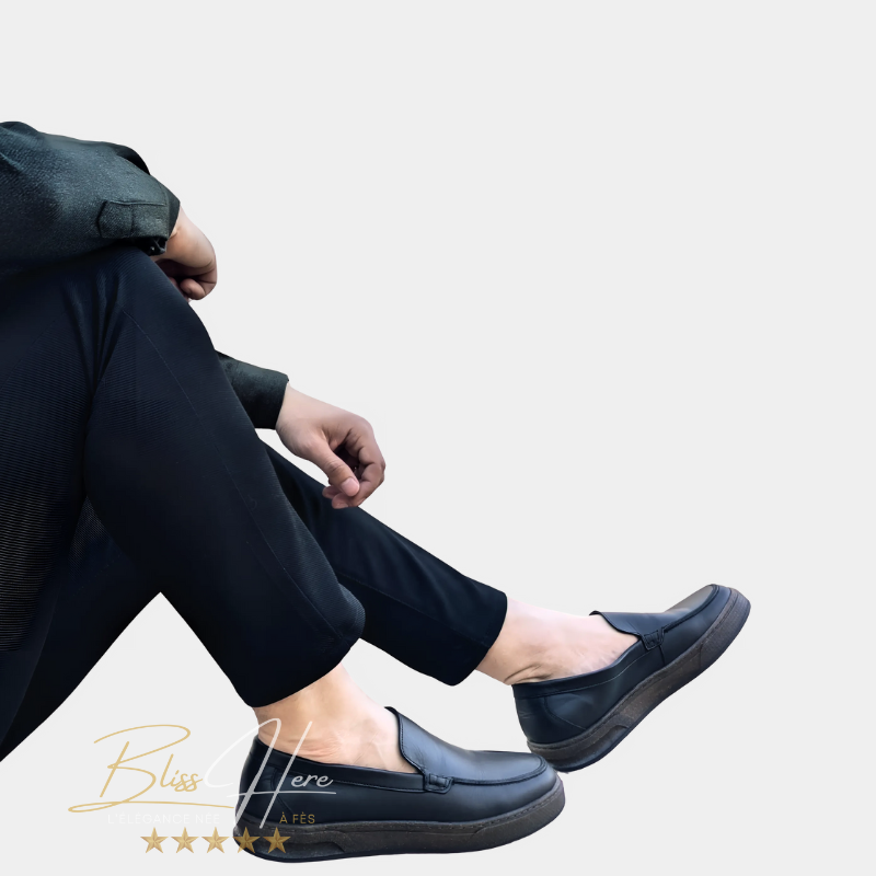 Bliss Here - Mocassins en Cuir Véritable - Léger & Élégant (★★★★★)