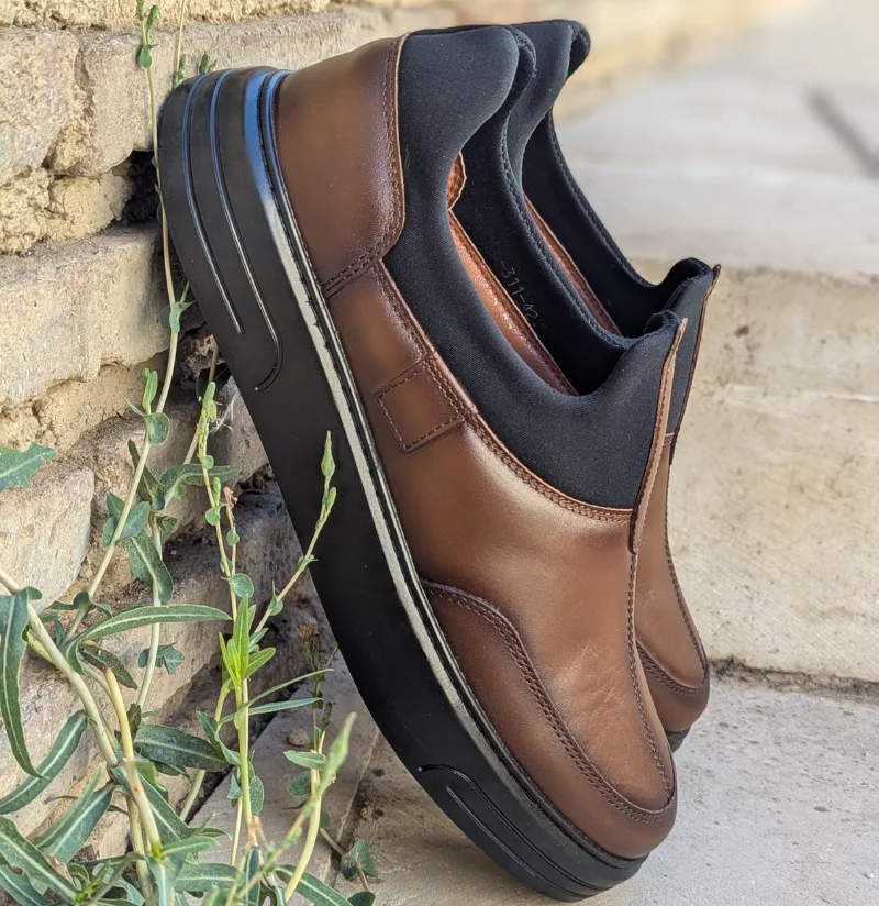 حذاء جلدي فاخر من جلد طبيعي 100% – راحة وأناقة بلا تنازل