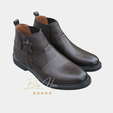 Bottines en Cuir Homme – Élégance & Résistance