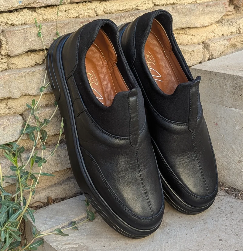 حذاء جلدي فاخر من جلد طبيعي 100% – راحة وأناقة بلا تنازل