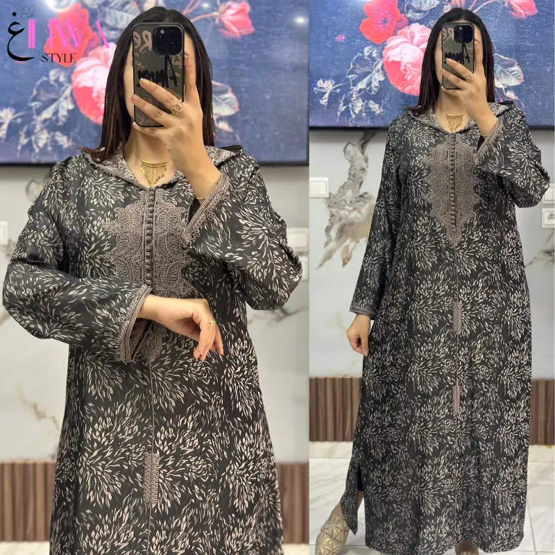 أناقة العيد جلابة فاخرة 🌙