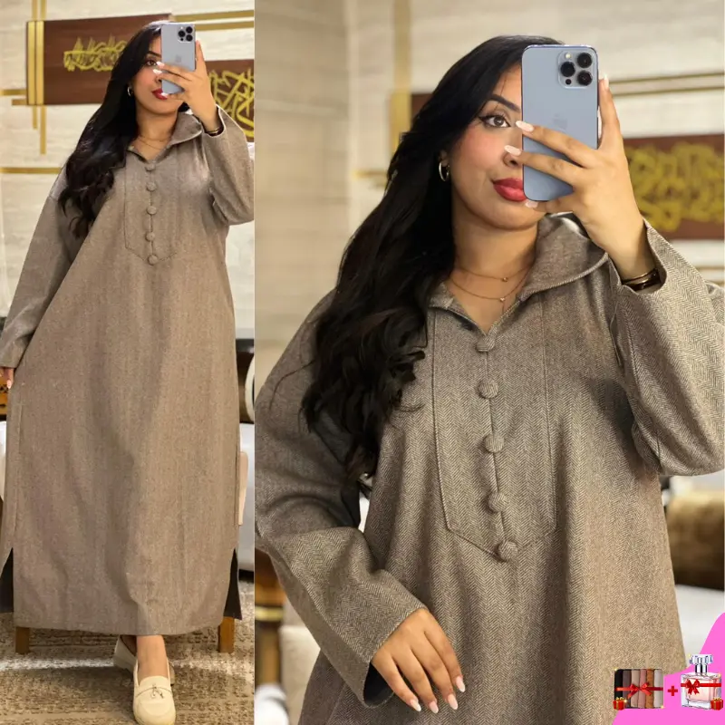 جلابة صوف سخيخنة  + هدايا 🎁