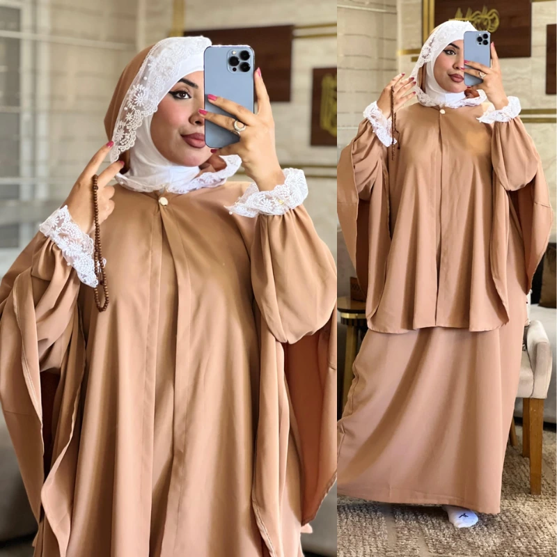 عباية صلاة 🌙 + عطر هدية 🎁