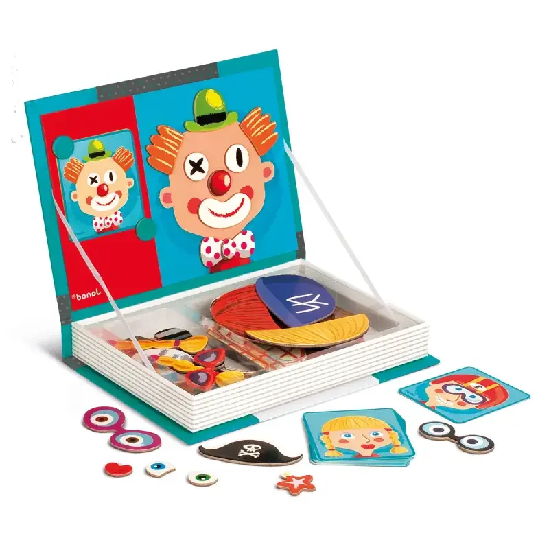 لعبة الكتاب المغناطيسي،عزز المهارات الإبداعية لطفلك