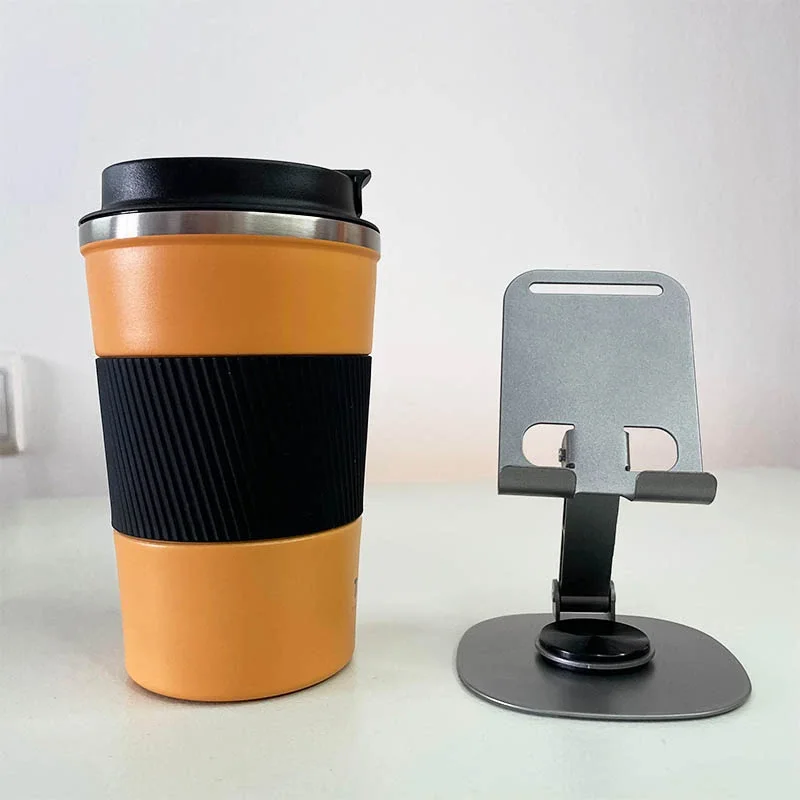 Pack Mug Thermique 380ml + Support Téléphone 360°