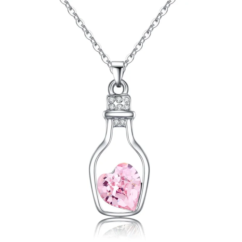 Collier bouteille d'amour