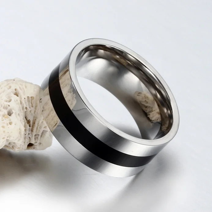 Bague simple acier inoxydable