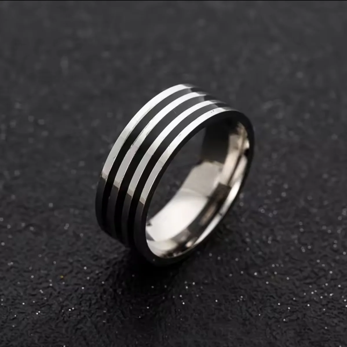 Bague simple acier inoxydable