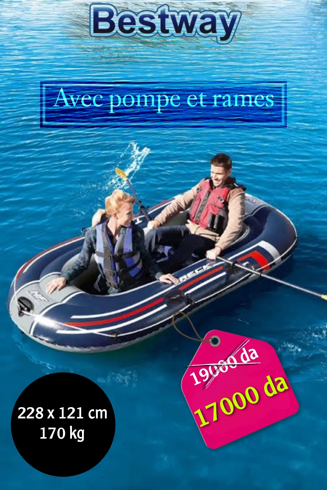 Bateau gonflable BESTWAY