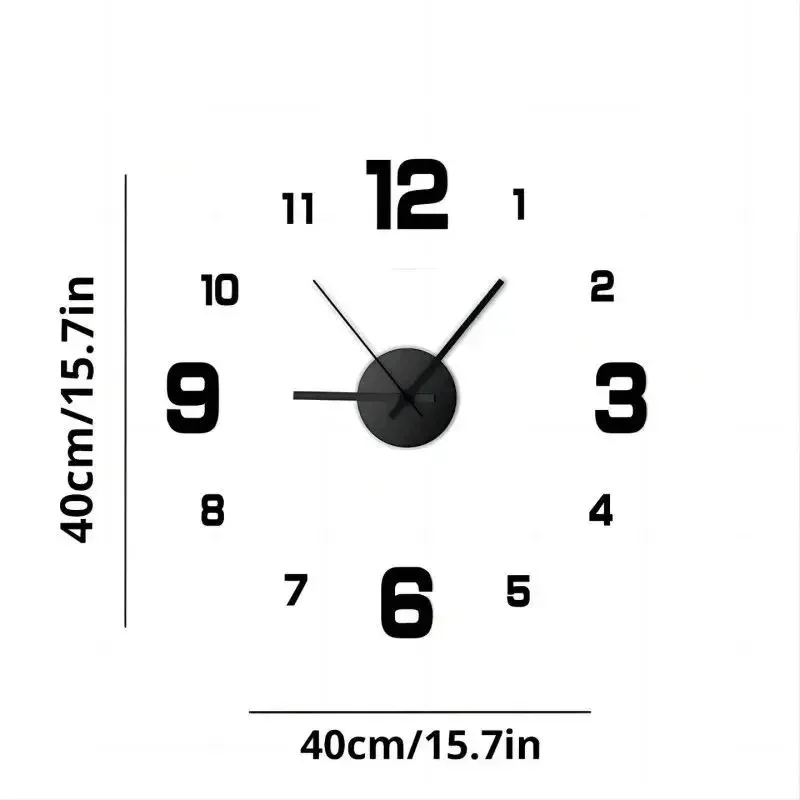Montre murale acrylique