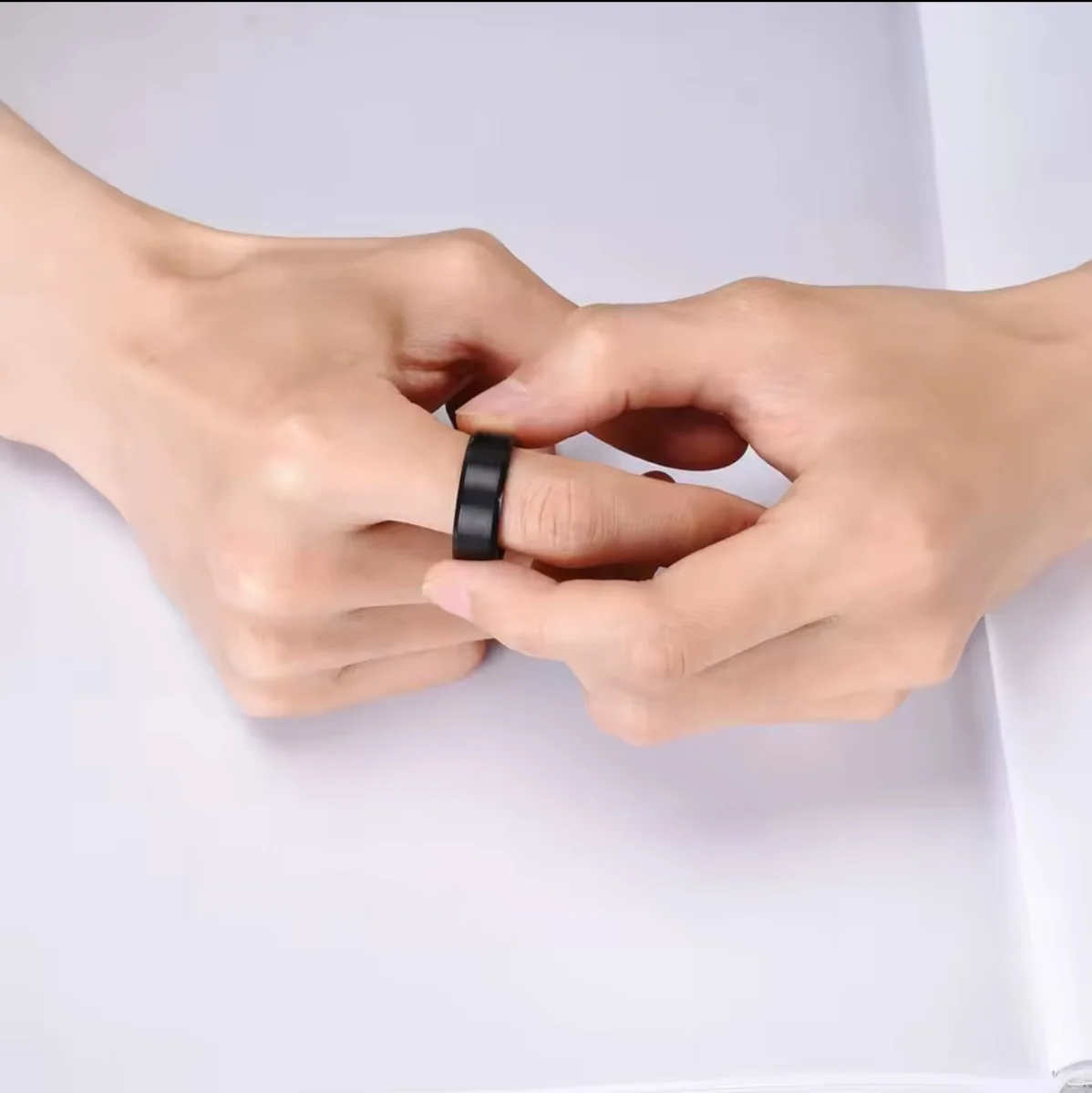 Bague simple titanium