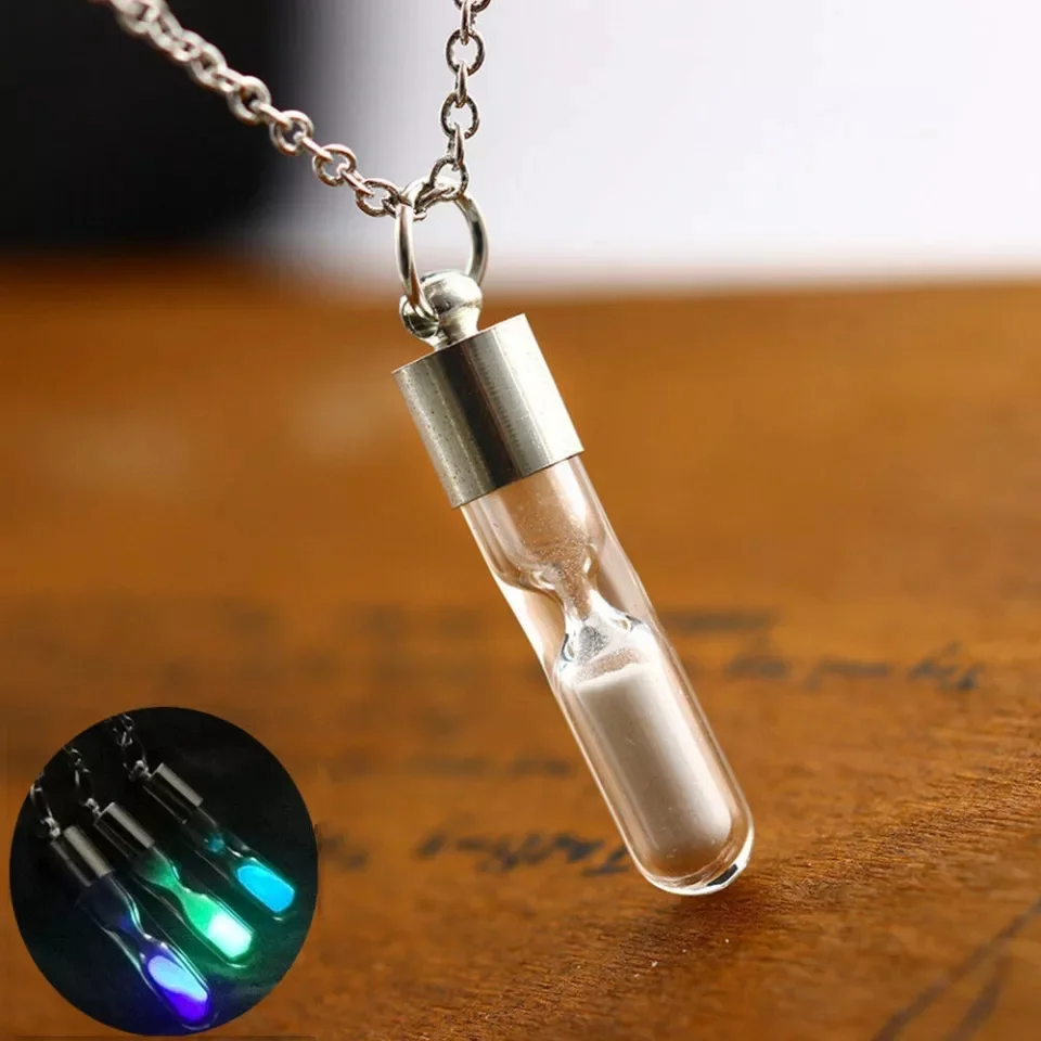 Collier de sablier lumineux
