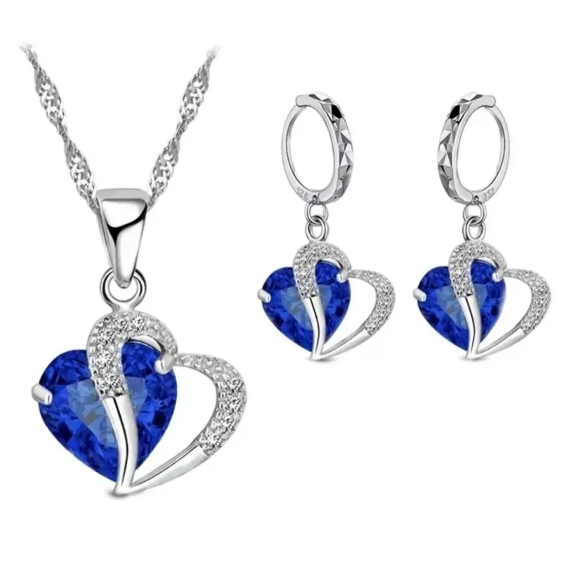 Ensemble collier + boucles