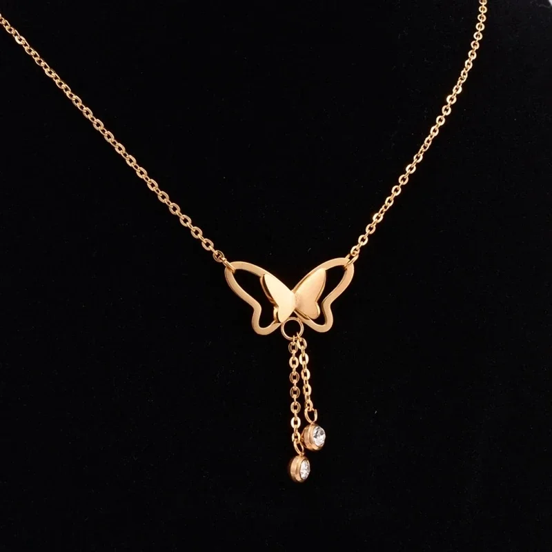 Collier papillon