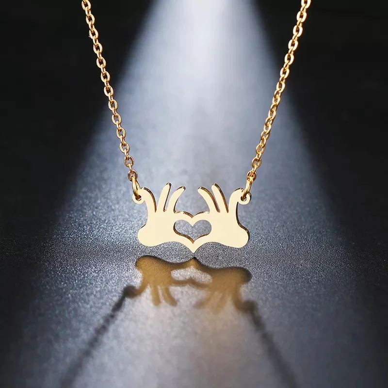 Collier sign de coeur 🫶🏻