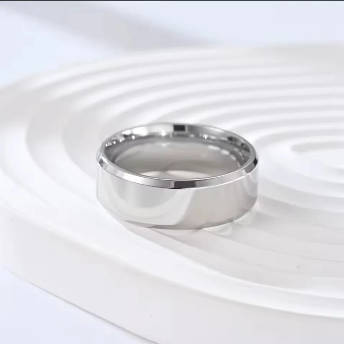 Bague simple titanium