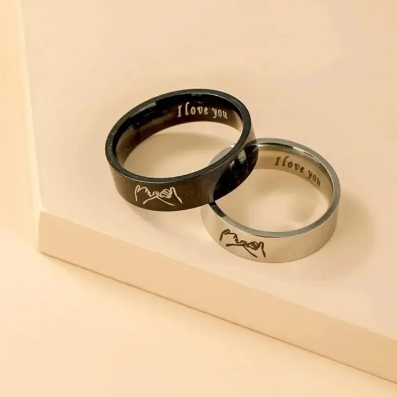 Bague couple I LOVE YOU