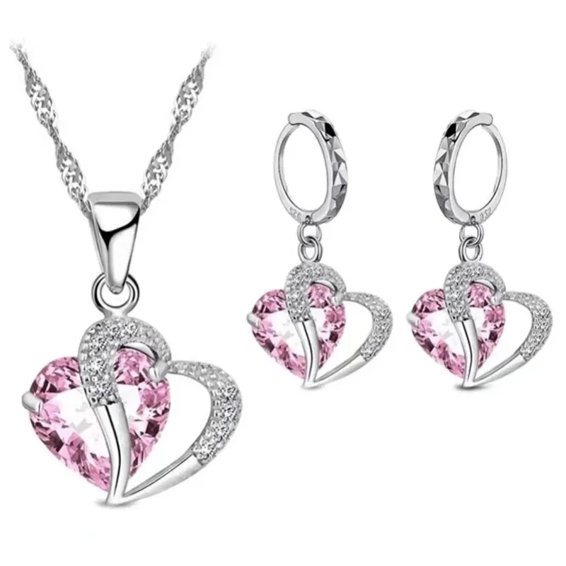 Ensemble collier + boucles