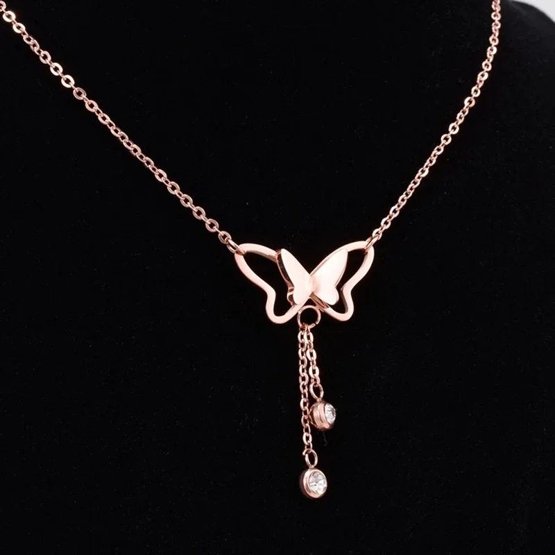 Collier papillon