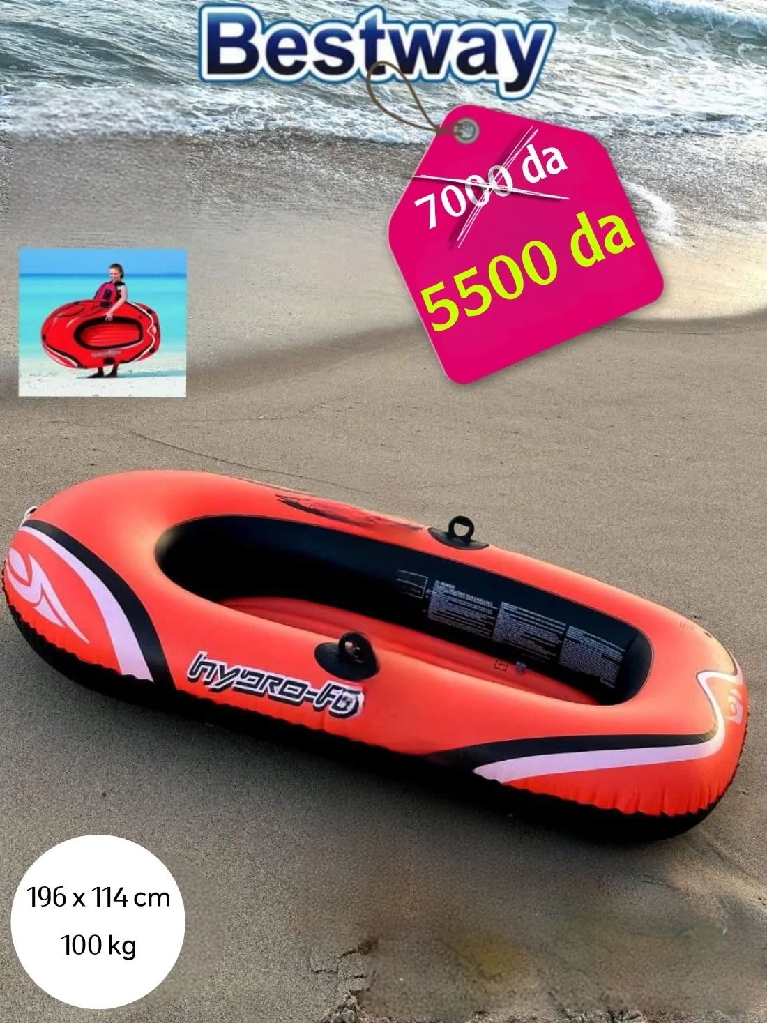 Bateau gonflable BESTWAY