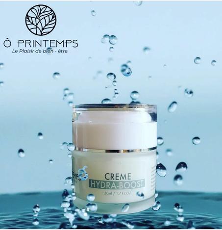 Crème visage Hydra-boost riche en acide hyaluronique