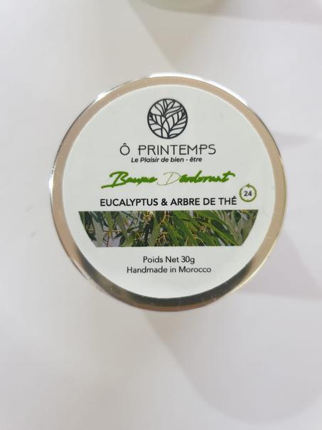 Un déodorant 100 % naturel à l'HE Eucalyptus et à l'HE d'arbre de thé avec un minimum d’ingrédients pour un maximum d'efficacité et de soin !