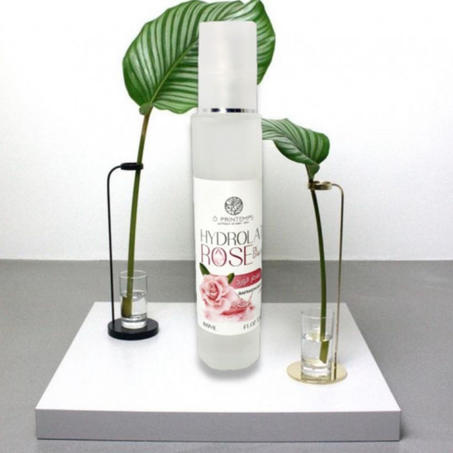 Hydrolat aromatique de rose de damas